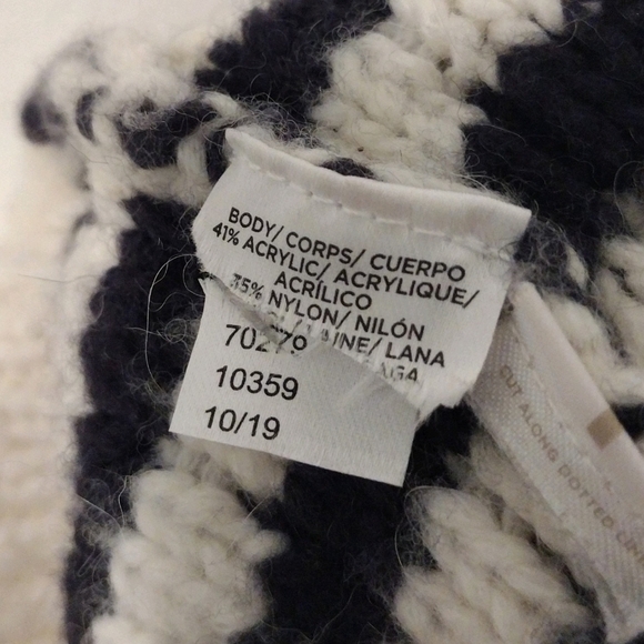 Loft - Knit Stitched Striped Turtleneck Sweater - Picture 15 of 16